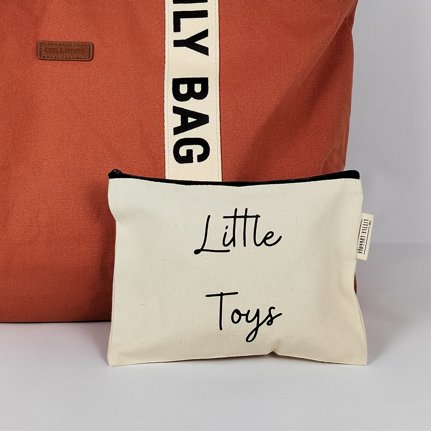 Monochrome Little Toys Zipped Pouch