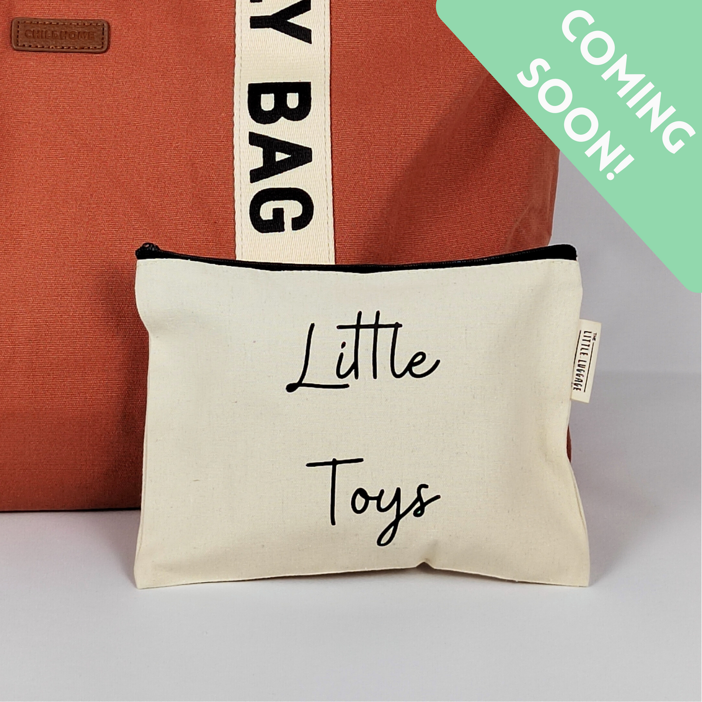 Monochrome Little Toys Zipped Pouch