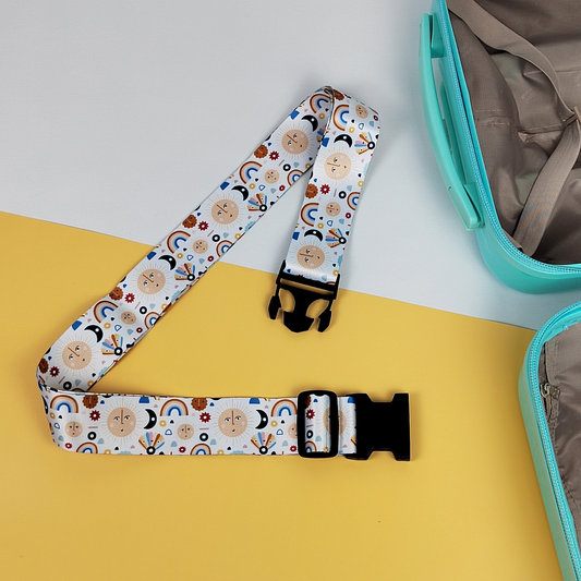 Playtime Print Luggage Strap